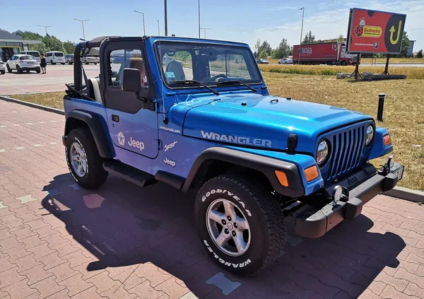 jeep Jeep Wrangler cena 59500 przebieg: 281280, rok produkcji 2002 z Jabłonowo Pomorskie